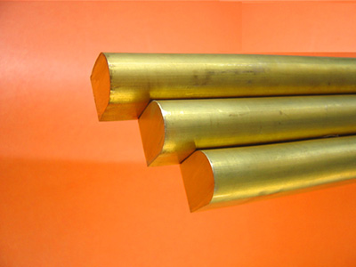 Shaped brass rod